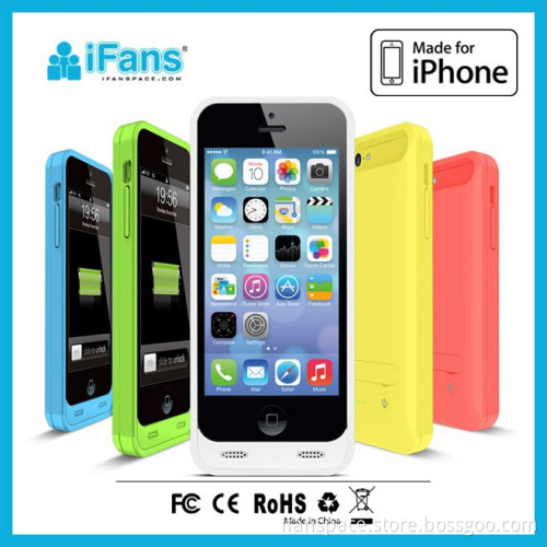Wholesale MFi Lithium polymer battery for iPhone 5,phone case charger for iPhone 5 5s